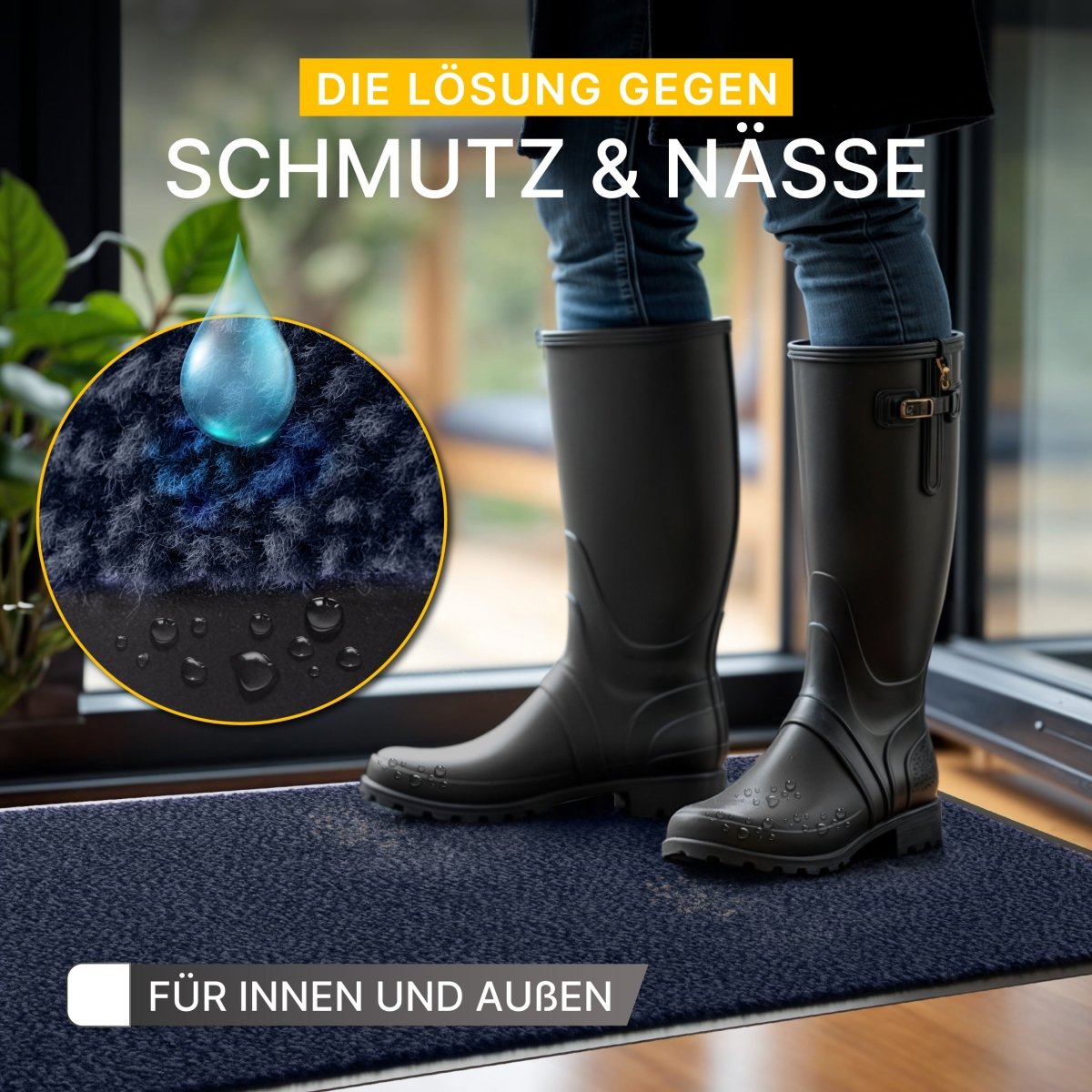 Fußmatte für innen und außen - Entrando