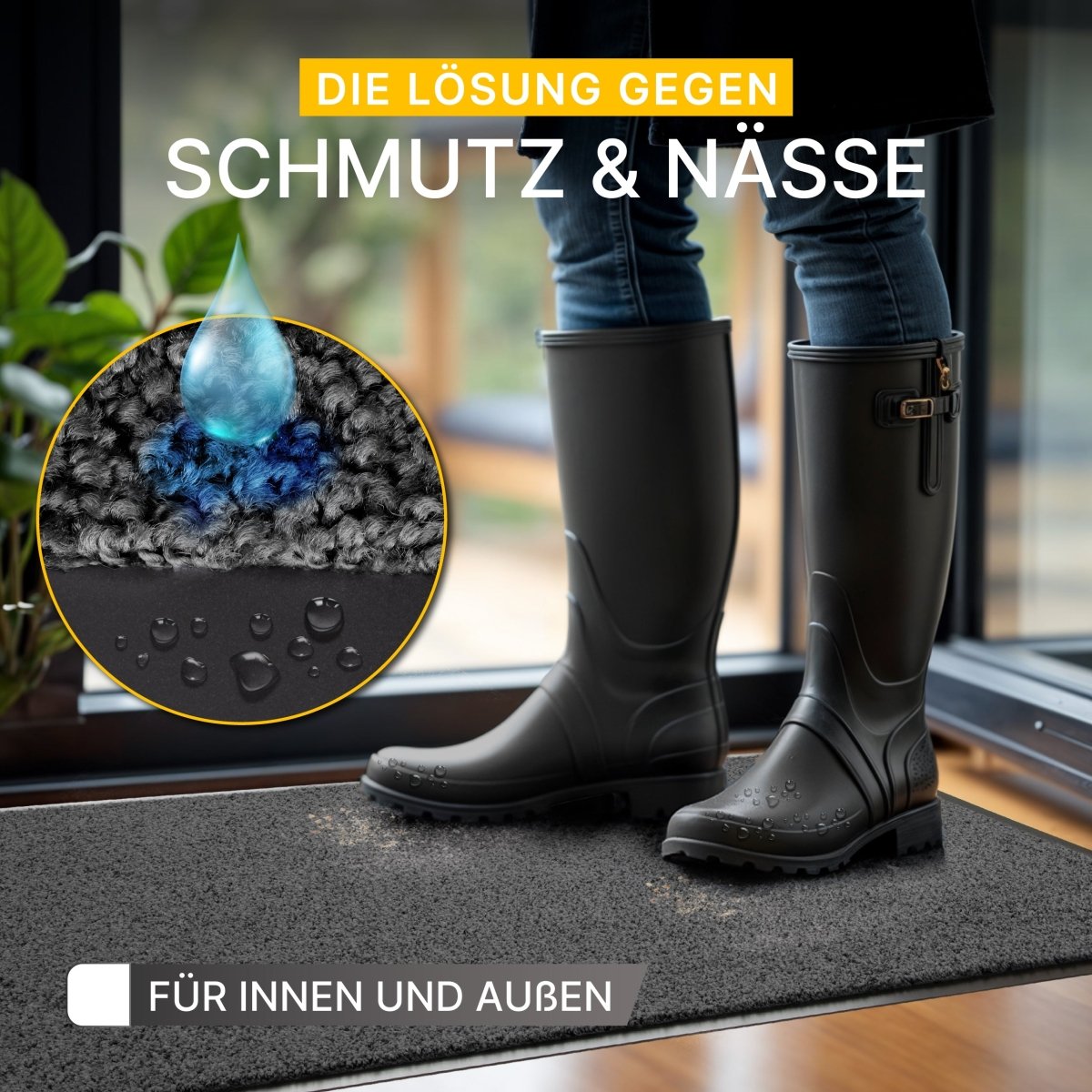 Fußmatte für innen und außen - Entrando