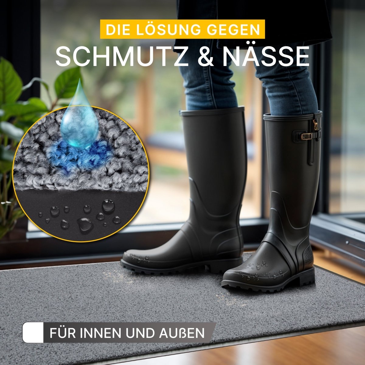 Fußmatte für innen und außen - Entrando