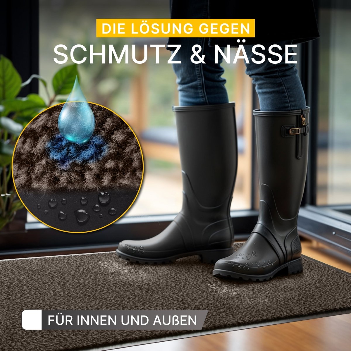 Fußmatte für innen und außen - Entrando