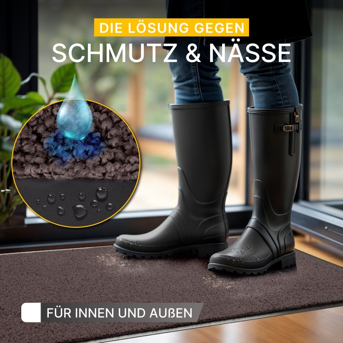 Fußmatte für innen und außen - Entrando