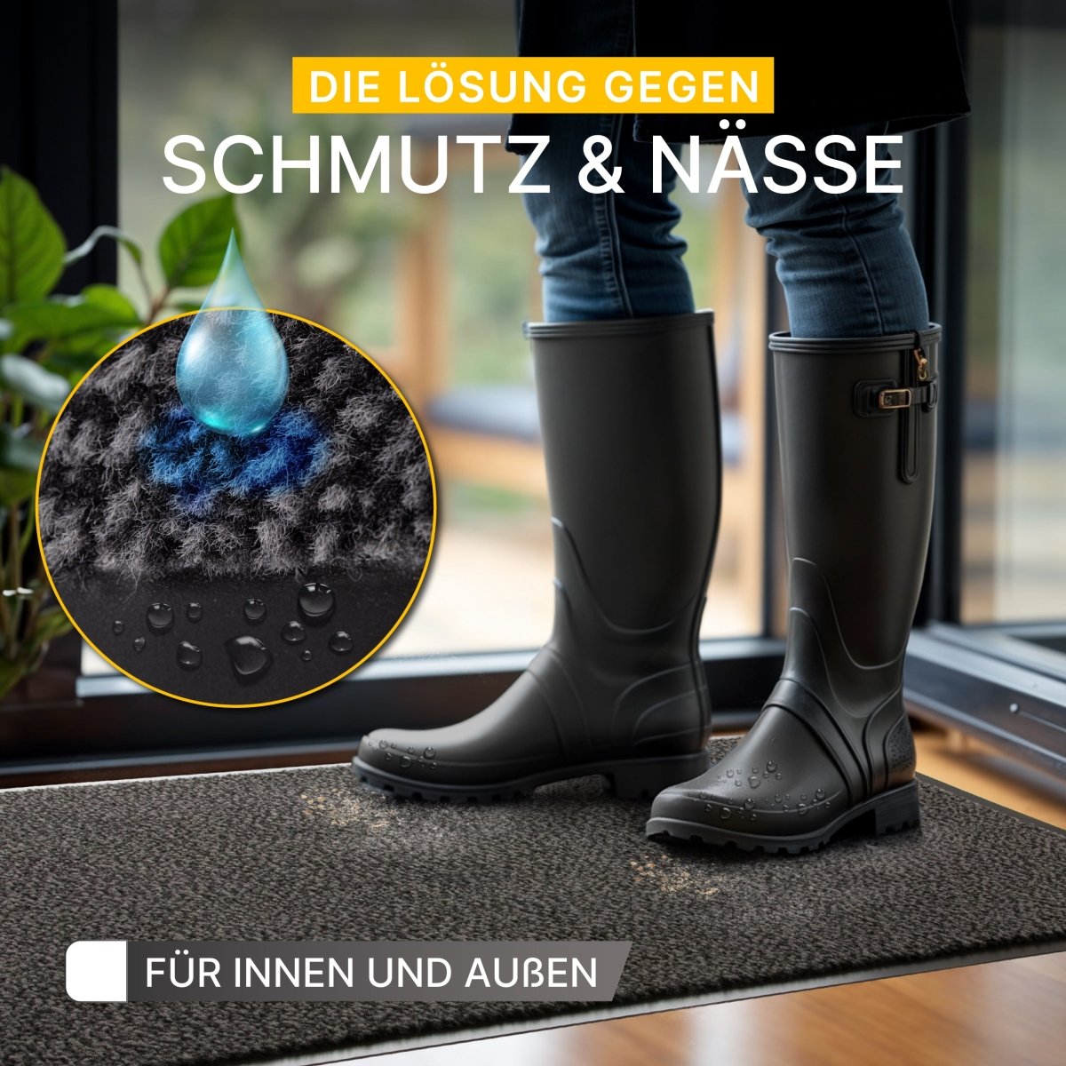 Fußmatte für innen und außen - Entrando