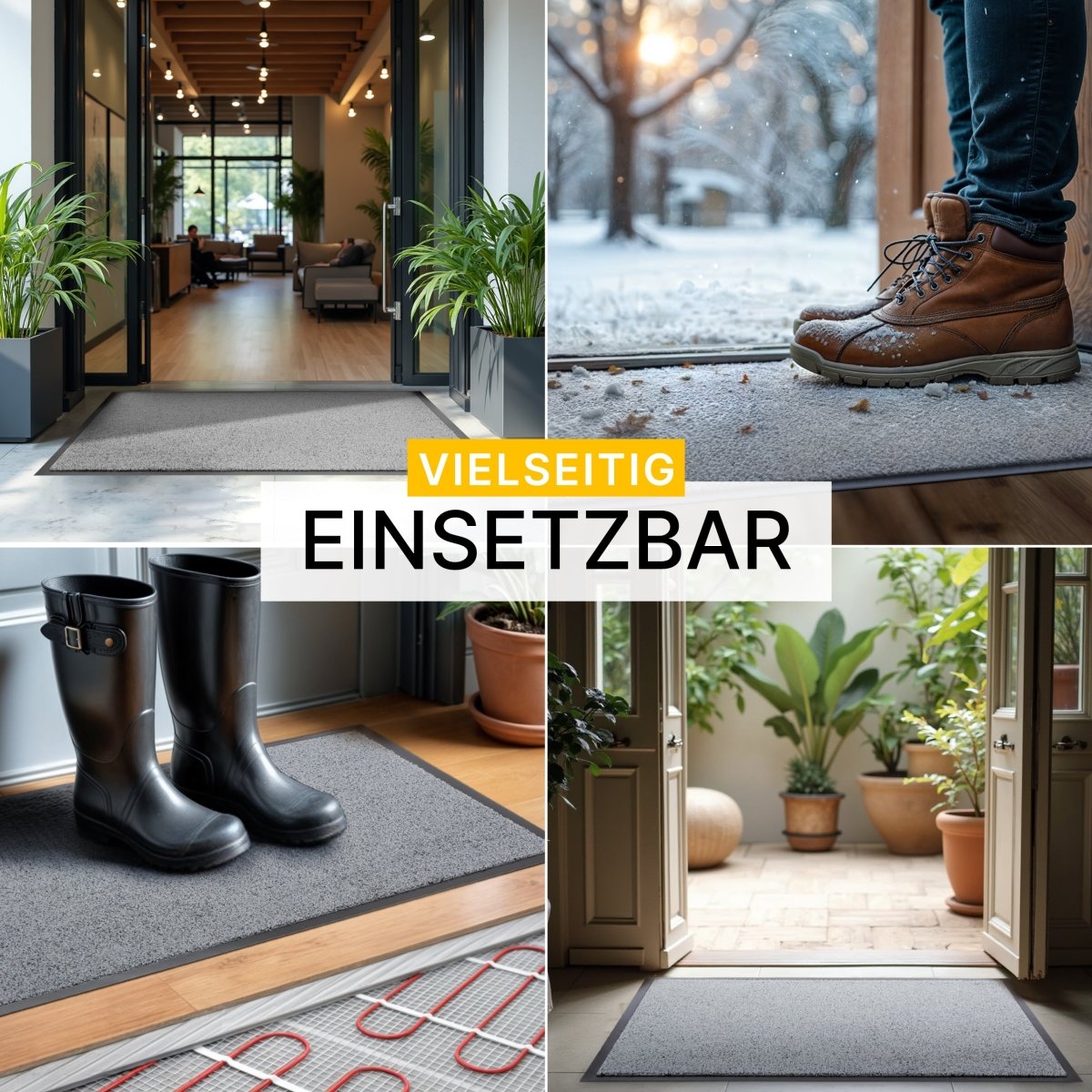 Fußmatte für innen und außen - Entrando