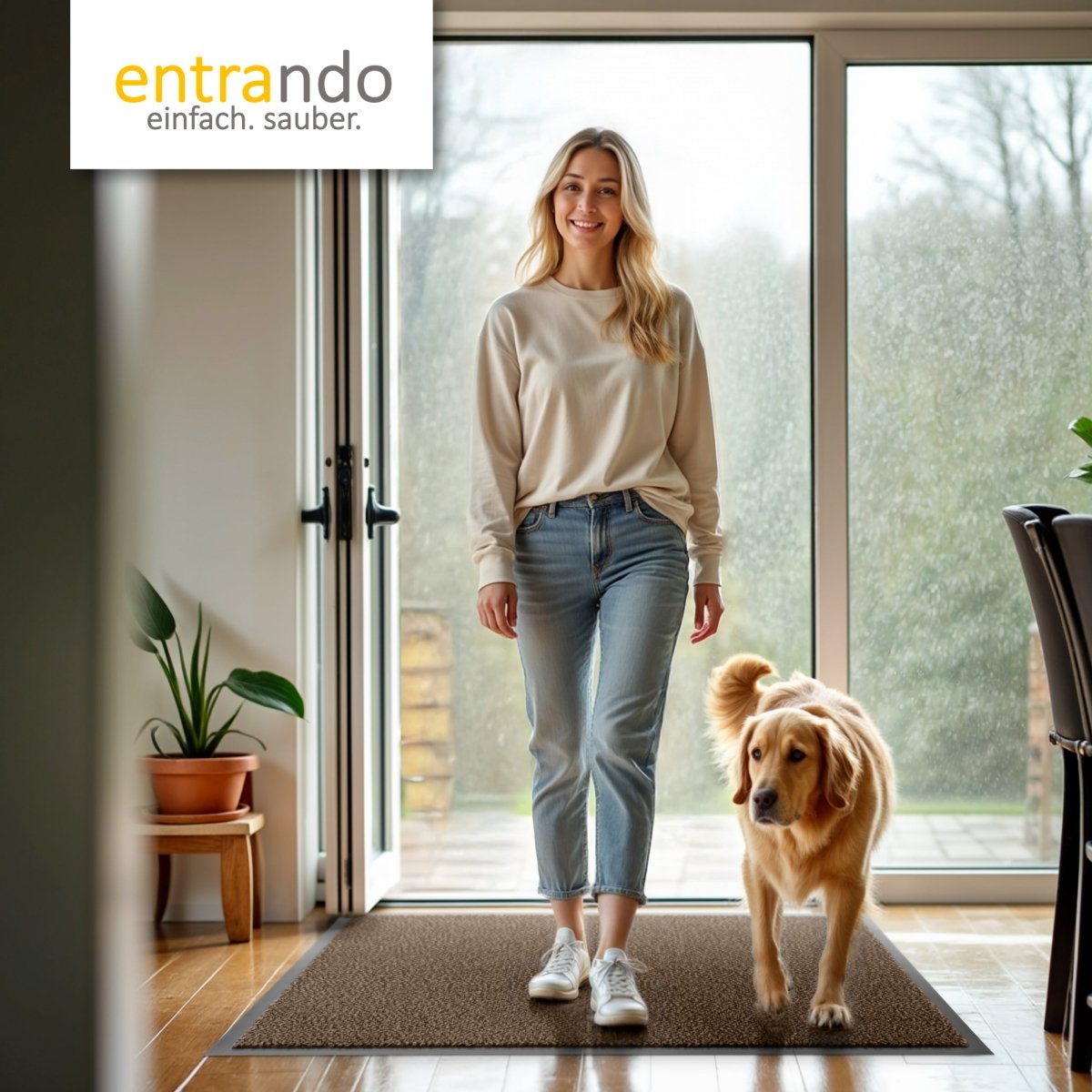 Fußmatte für innen und außen - Entrando