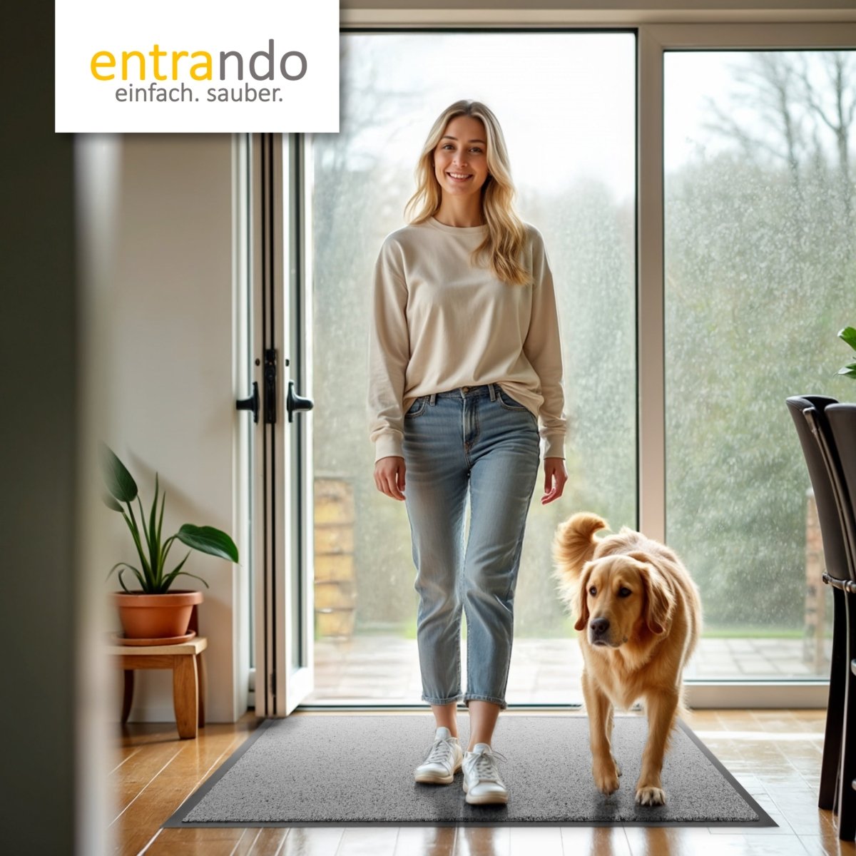 Fußmatte für innen und außen - Entrando