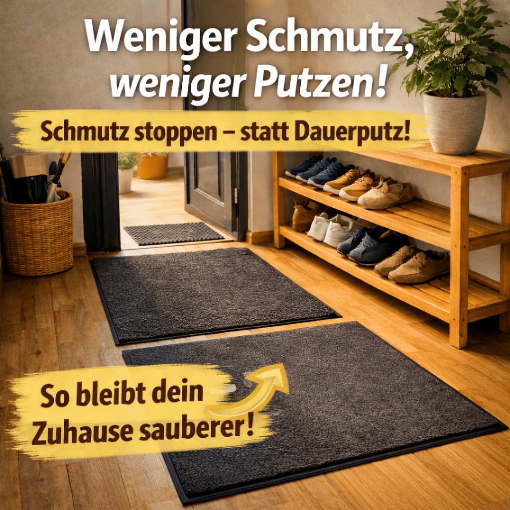 Mehr Routine macht dein Zuhause nicht sauberer. Weniger Schmutz schon. - Entrando
