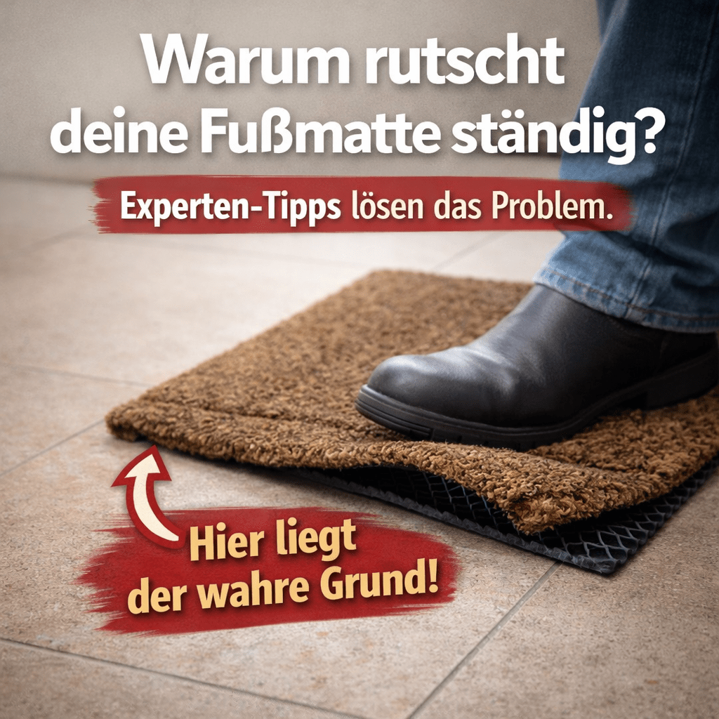 Warum deine Fußmatte ständig rutscht - und was Experten dir selten sagen - Entrando
