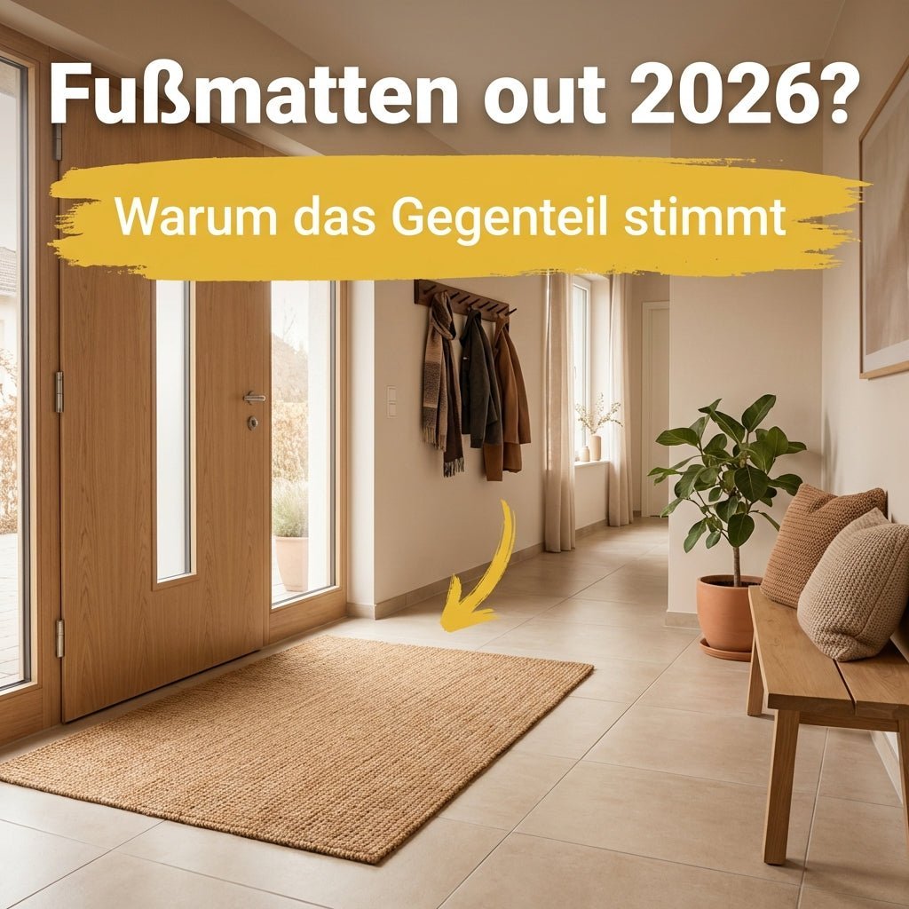 Fußmatten out 2026? Warum das Gegenteil stimmt - und was wirklich funktioniert - Entrando
