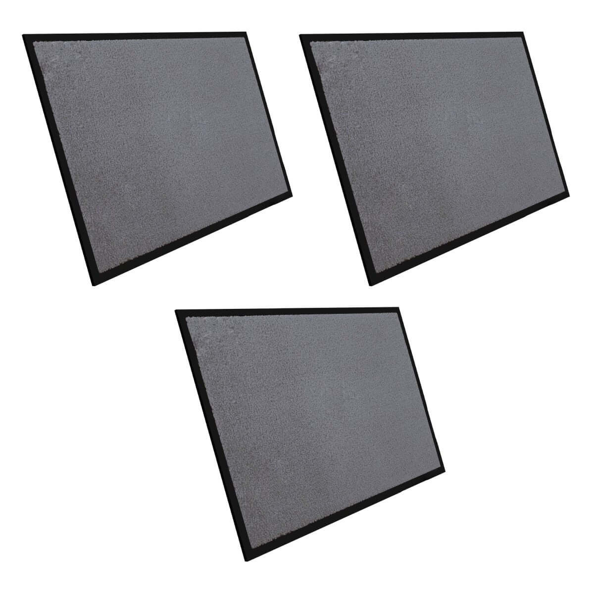 3x Schmutzfangmatte Eingangsbereich Sparset (Groß) - Entrando