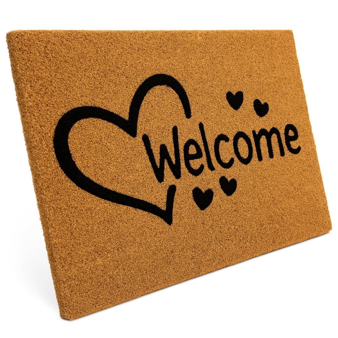 Fussmatte Kokos Welcome mit Herz - Entrando