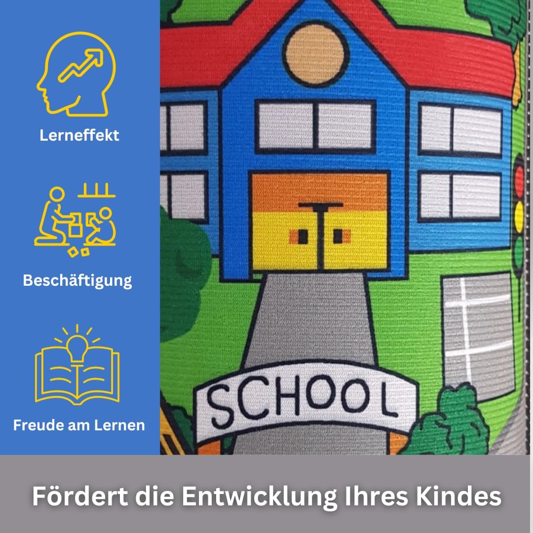 Spielteppich Straße für Kinder - Entrando