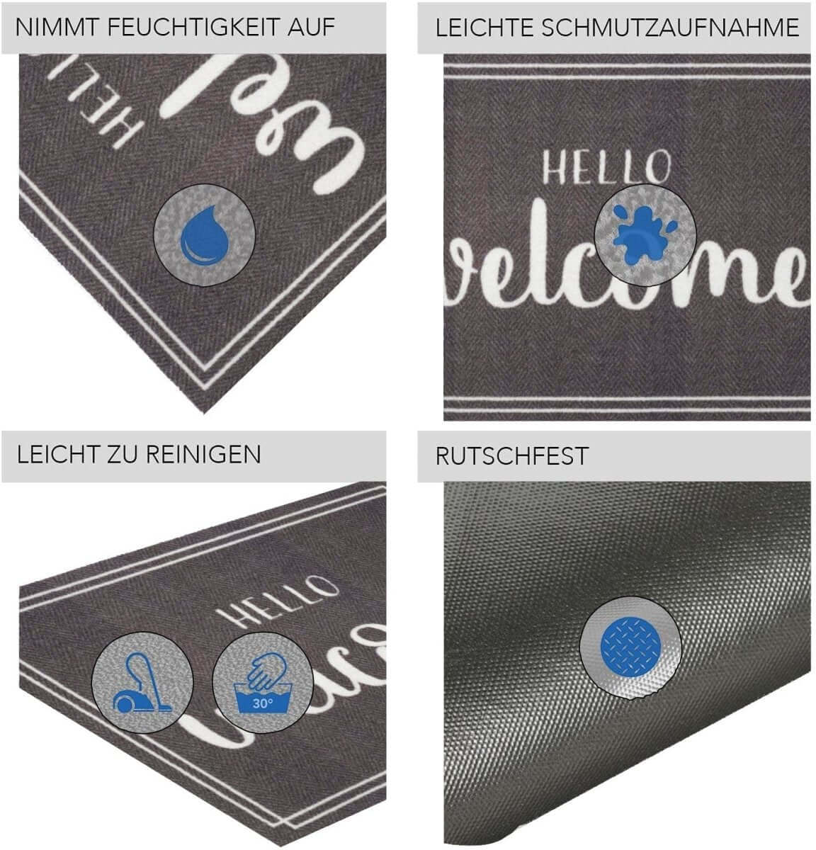 Entrando Fußmatte Hello Welcome - Entrando