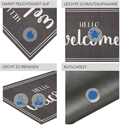 Entrando Fußmatte Hello Welcome - Entrando