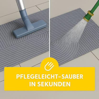 Fussmatte mit Struktur - Sand, Wellen - Entrando