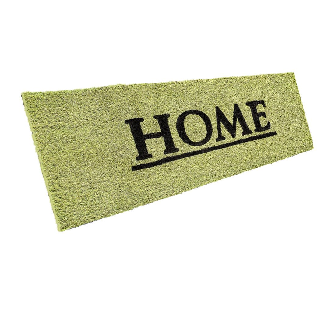 Schmale Entrando Fussmatte aus Kokos mit Home Motiv - Entrando